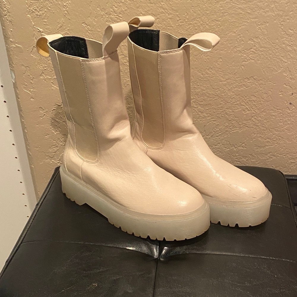H&M Cream Boots
